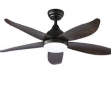 Quạt đèn 5 cánh màu đậm