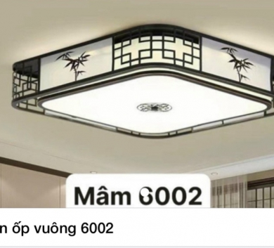 Đèn ốp vuông 6002
