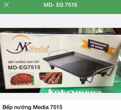 Bếp nướng Media 7515