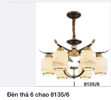 Đèn thả 6 chao 8135/6
