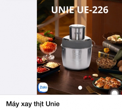 Máy xay thịt Unie  			