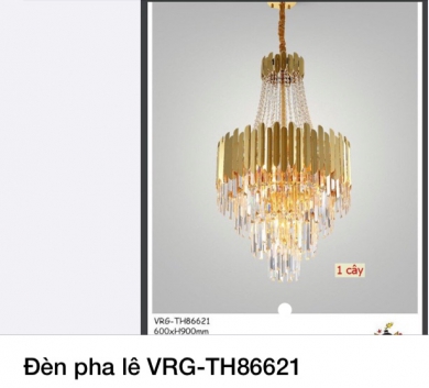 Đèn pha lê VRG-TH86621