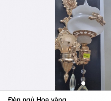 Đèn ngủ Hoa vàng