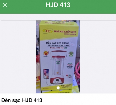 Đèn sạc HJD 413