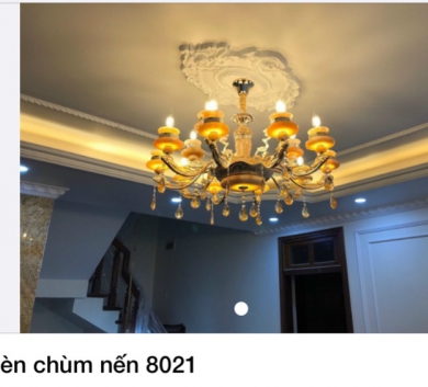 Đèn chùm nến 8021