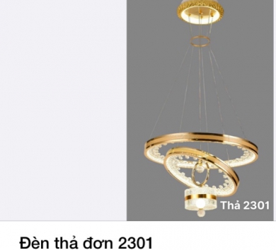 Đèn thả đơn 2301