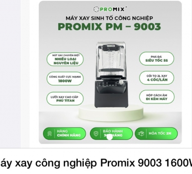Máy xay công nghiệp Promix 9003 1600W