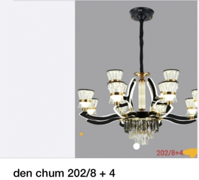 ĐÈN CHÙM  202/8 + 4