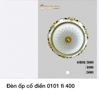 Đèn ốp cổ điển 0101 fi 400