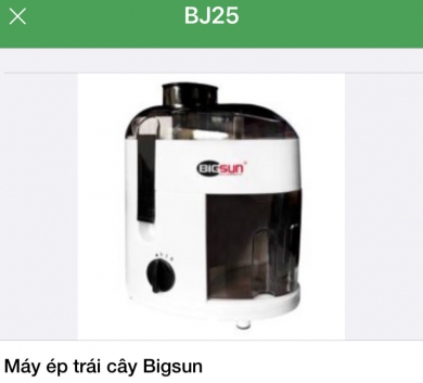 Máy ép trái cây Bigsun
