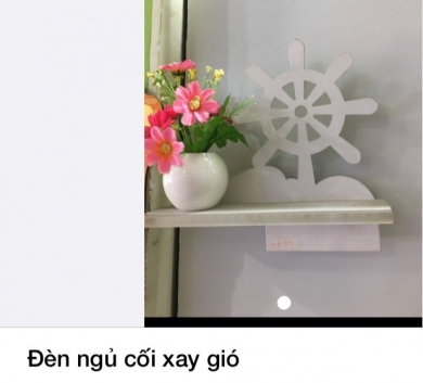 Đèn ngủ cối xay gió