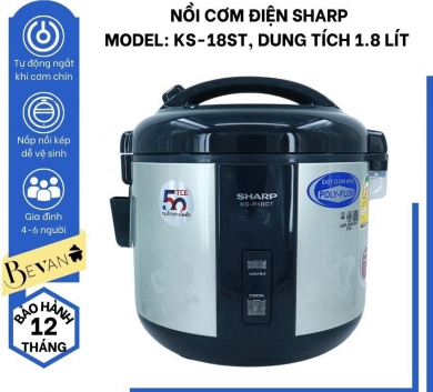 Nồi cơm điện Sharp KS-18ST