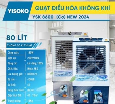 Quạt mát Daichio YSK 8600