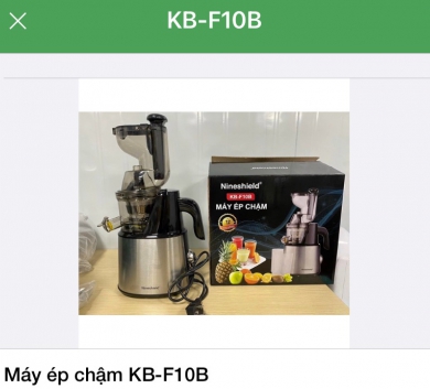 Máy ép chậm KB-F10B