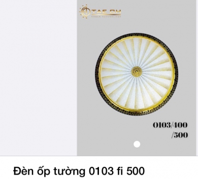 Đèn ốp tường 0103 fi 500