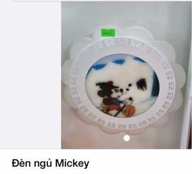 Đèn ngủ Mickey nn02