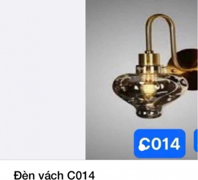 Đèn vách C014