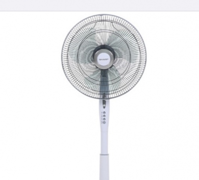Quạt đứng Sharp xanh
