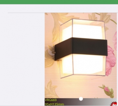 Đèn Vách VGG669 
