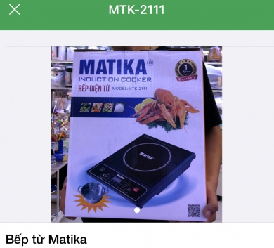 Bếp từ Matika 2111