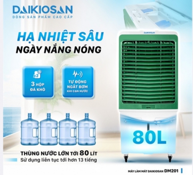 Quạt mát Daikiosan 80 lít DM 201