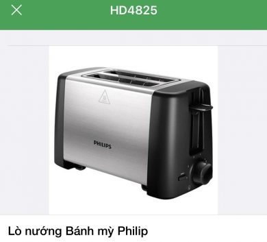 Lò nướng Bánh mỳ Philip
