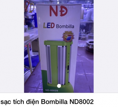 Đèn sạc tích điện Bombilla ND8002