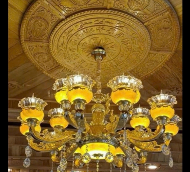 Đèn chùm pha lê đá 086-1