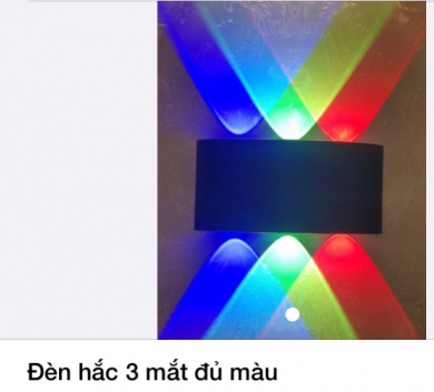 Đèn hắc 3 mắt đủ màu