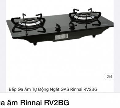 Bếp ga âm Rinnai RV2BG