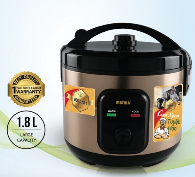 Nồi cơm điện Matika 1892