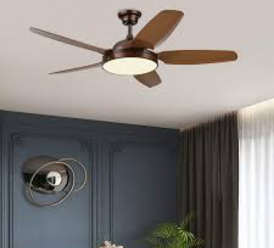 Quạt Trần Đèn Simple 5 Cánh (3 màu)