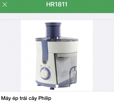 Máy ép trái cây Philip 
