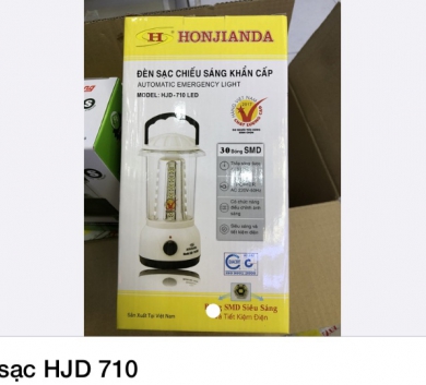 Đèn sạc HJD 710