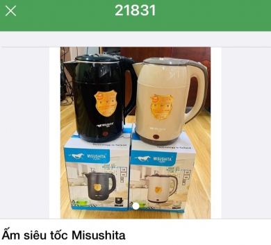 Ấm siêu tốc Misushita 21831