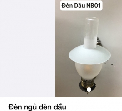 Đèn ngủ đèn dầu  NB01