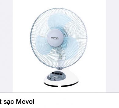 Quạt sạc Mevol