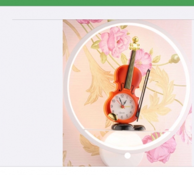 Đèn VIOLON đồng hồ 