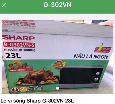 Lò vi sóng Sharp G-302VN 23L