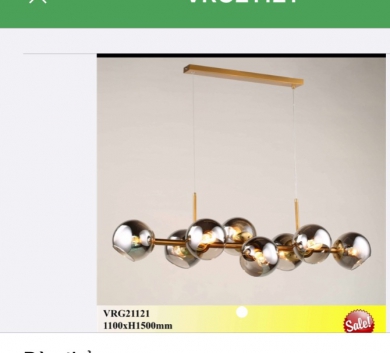 Đèn thả VRG21121 