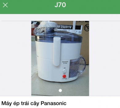 Máy ép trái cây Panasonic J70