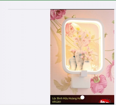 Đèn 3 chậu hoa VR5201-1 