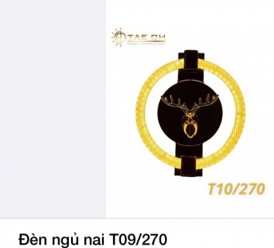 Đèn ngủ nai T10/270