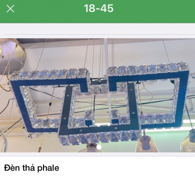 Đèn thả phale 18-45